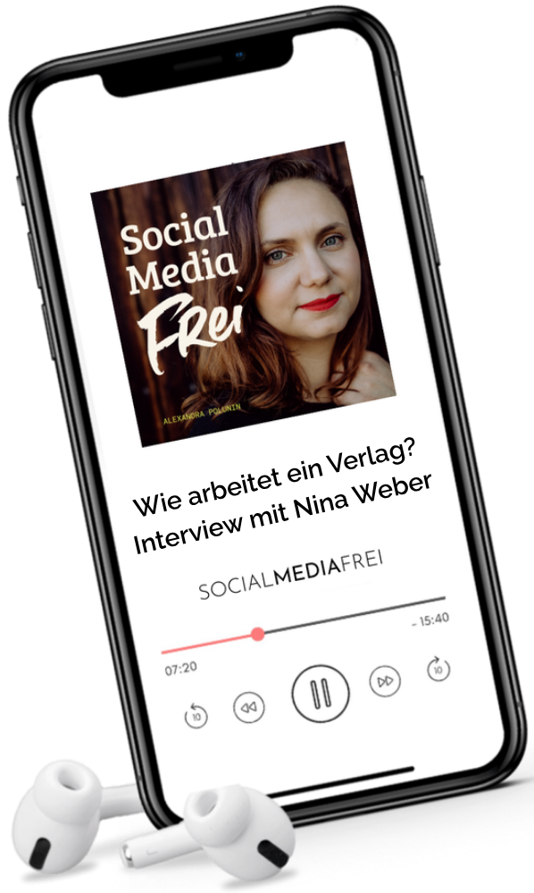 Nina Weber zu Gast im Podcast Socialmediafrei